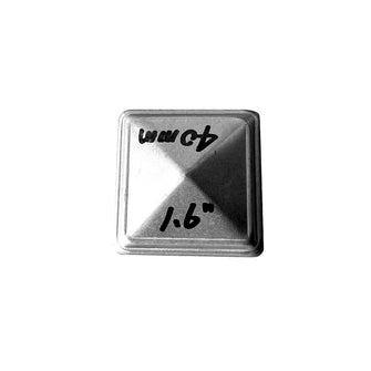Eone 1.6 x 1.6 Inch Square Steel Fence Post Cap