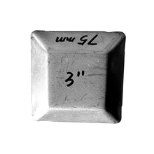 Eone 3 x 3 Inch Square Steel Fence Post Cap