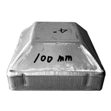 Eone 4 x 4 Inch Square Steel Fence Post Cap