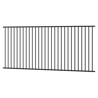 Eone 3000 x 1200mm Flat Top Fence Panel - Stain Black - Eone Industry